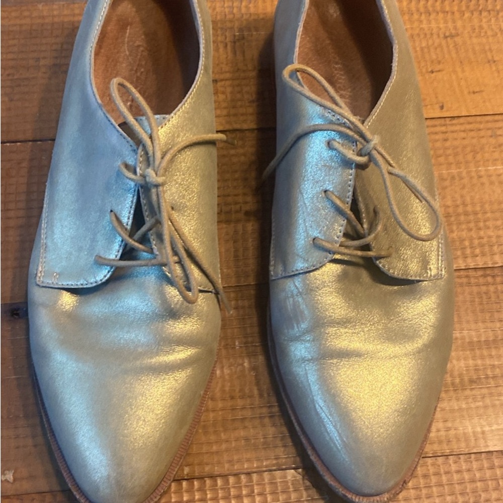 Women’s Madewell Oxfords - Gold